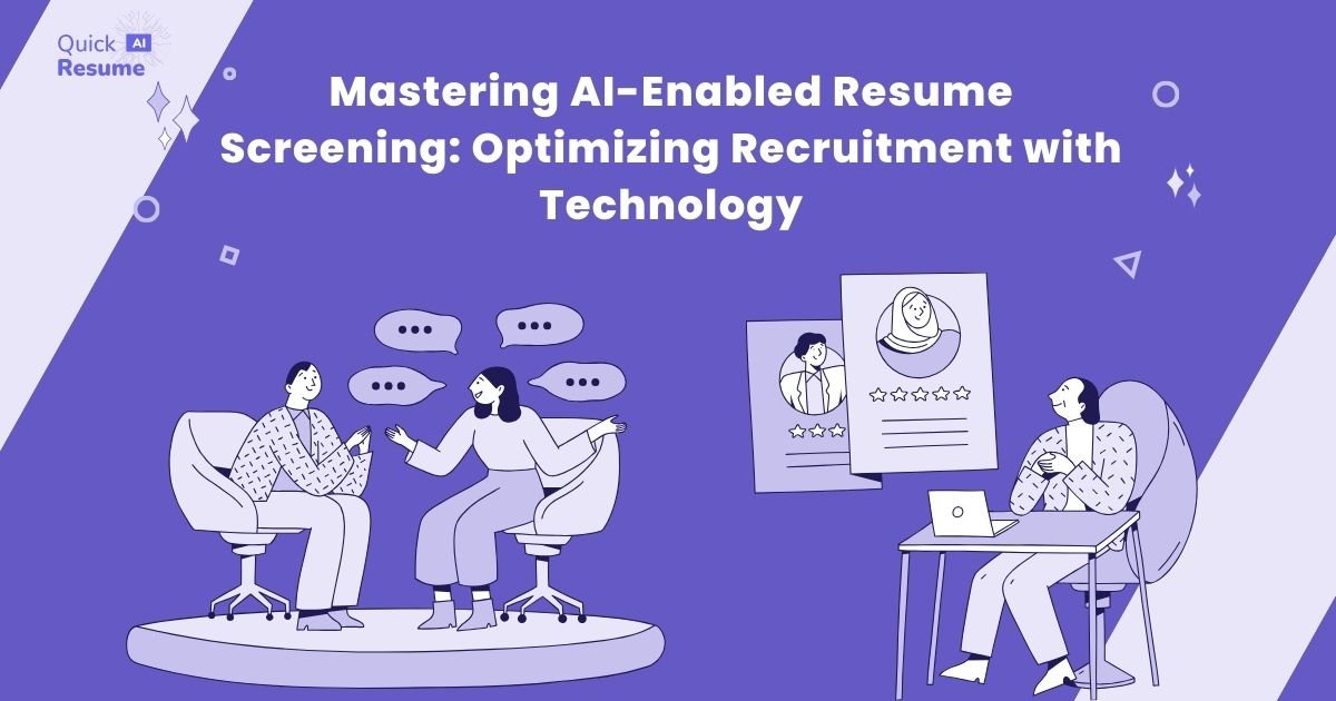 AI-Enabled resume screening